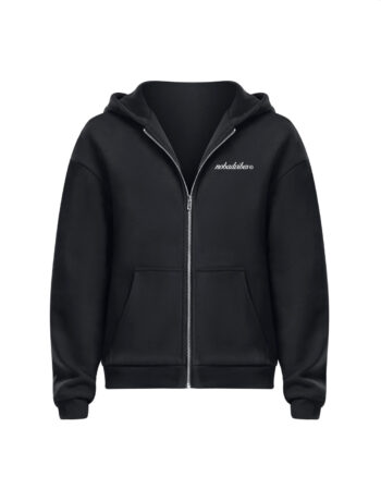 FLUFFY ZIPPER Schwarz - nobadvibes.ch 3