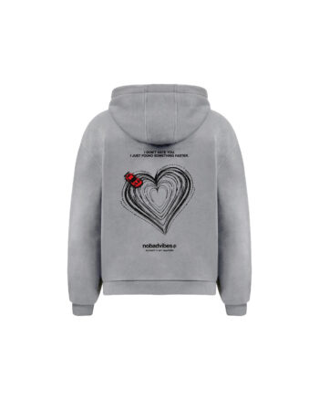 FLUFFY ZIPPER Hellgrau (CLUB EXKLUSIV) - nobadvibes.ch 1