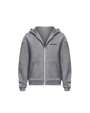 FLUFFY ZIPPER Hellgrau (CLUB EXKLUSIV) - nobadvibes.ch